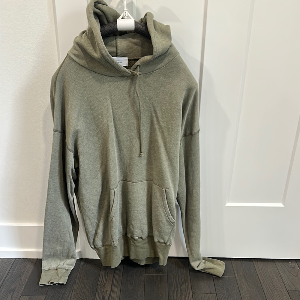 John Elliott Green Sweater with Relaxed Fit